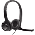 Logitech H390 USB Headset Headphones Microphone Noise Cancelling Black