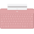 Logitech Keys To Go Keyboard Bluetooth Wireless Portable Blush Pink iPhone iPad
