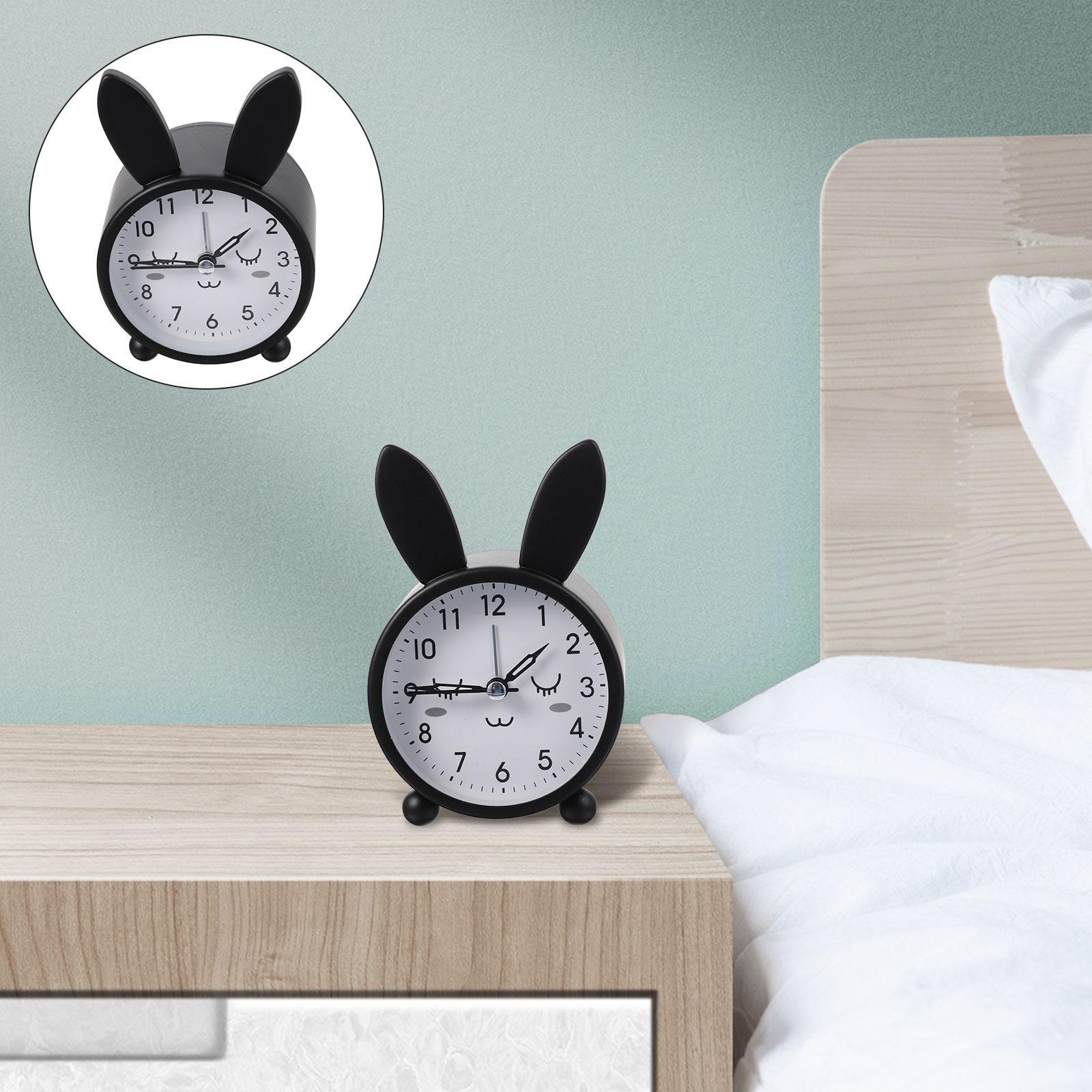Kids Alarm Clock Zodiac Animal Figures Rabbit Electronic Vintage Car Decor Office Accessories Sleep Travel Child