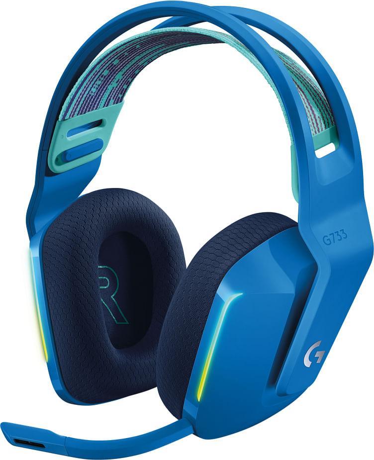 Logitech G G733 Wireless RGB Gaming Headset Head-band - Blue [981-000946]
