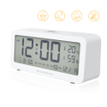 Sansai 5.2iInch LCD LED Digital Display Alarm Clock & Snooze Temperature Humidity