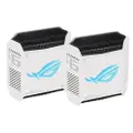 ASUS ROG Rapture GT6 AX10000 WiFi 6 Tri-Band Gaming Mesh Routers White Colour (2 Pack)