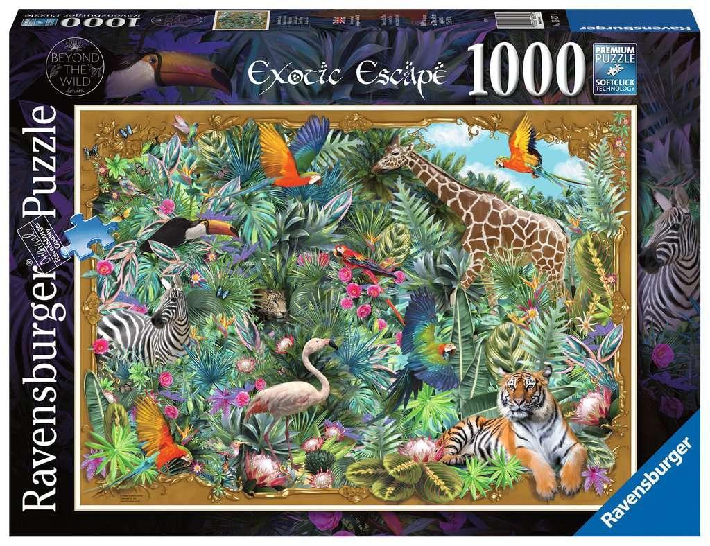 Ravensburger - Exotic Escape Jigsaw Puzzle 1000 Pieces