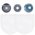 Storage Bags Inner Sleeves Sheer Sleeves Album Protective Cover Vinyl Record Outer Sleeve Record Bag White 100 Pcs
