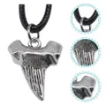 Cool Necklace Wolf Personalized Mens Chain Necklaces Shark Tooth Hip Hop Male Man