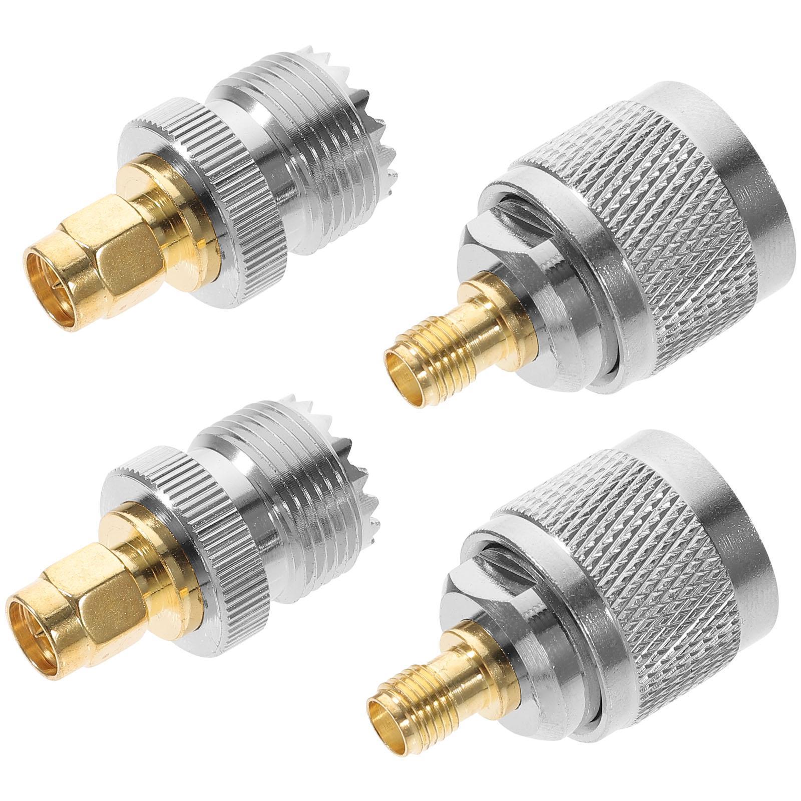 Pl-259 Connectors RF Coaxial Adapter So239 Connection Electronic
