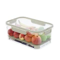 Fridge Organizer with Lids & Handle, Reusable Food Storage Containers Vegetable Fruit Keepers for Home/Picnic