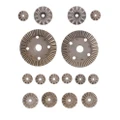 For WLtoys XKS 144001 1/14 RC Car Diff Gear Differential Main Metal Spur Gear Kit 2*Gear Set