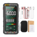 ANENG 683 6000 Counts Large Touch Screen Digital Multimeter Smart Anti-burn Rechargeable Universal Meter VA Reverse Display NCV Tester with Flashlight