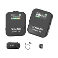 SYNCO G2MAX 1-Trigger-1 2.4G Wireless Microphone System Clip-on Microphone 200M Transmission Range 8GB Built-in Memory TFT Screen