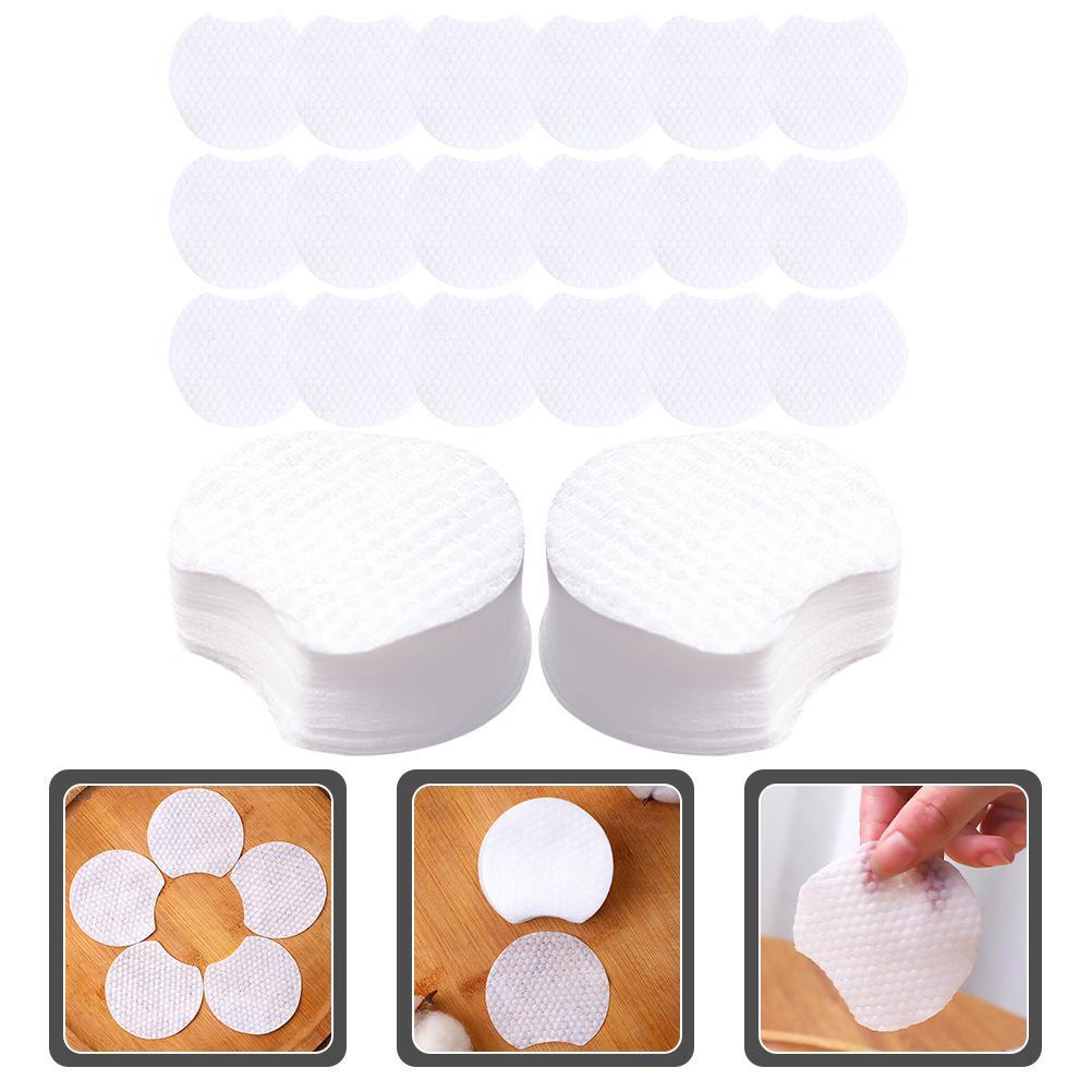 Skin-friendly Makeup Pads Pearl Pattern Remover Cotton Face Wet Dry Travel