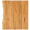 Bathroom Vanity Top Solid Acacia Wood 80x52x2.5 cm vidaXL