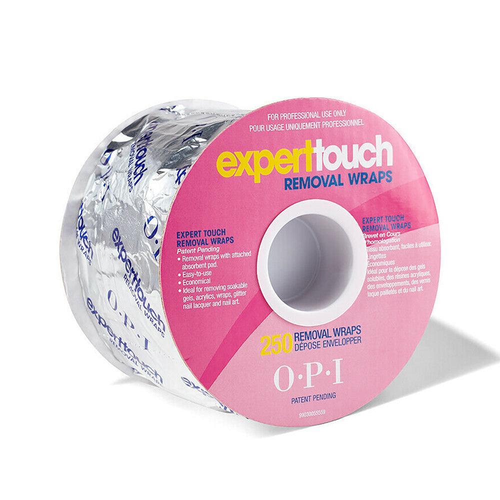 OPI Expert Touch Removal Wraps 250 Pieces