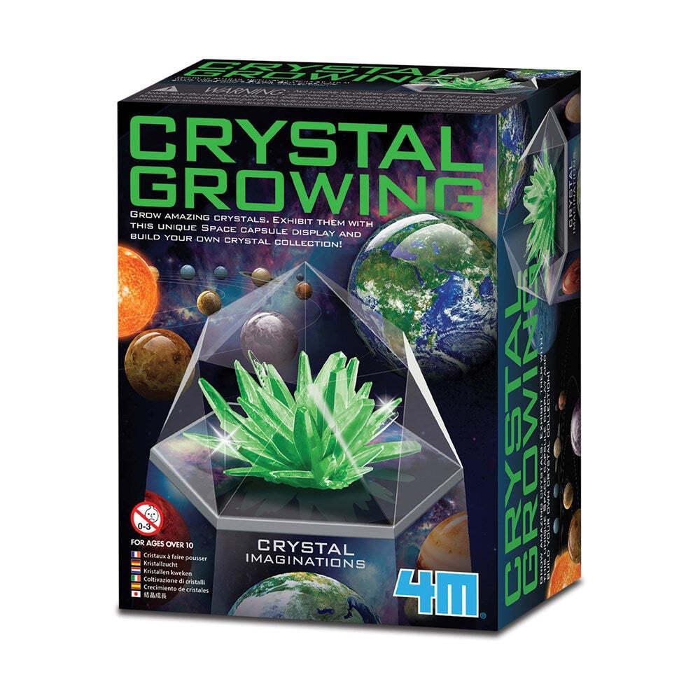 4M Crystal Growing Kit Space Gem Educational Kids/Toddler Fun Toy 10y+ Green