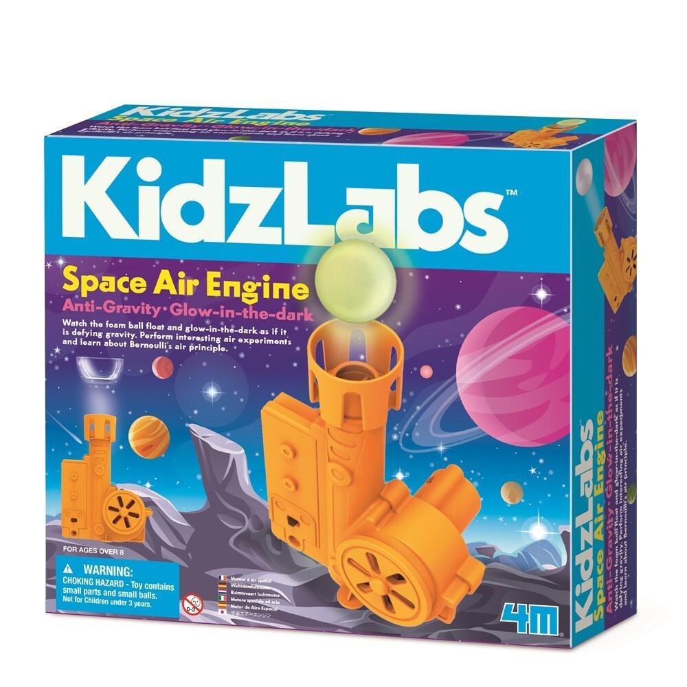 4M KidzLabs Space Air Engine Educational Kids/Toddler Learning Activity Toy 8y+