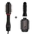 Revlon One-Step Volumiser PLUS + EXTRA SMALL + LARGE OVAL brush attachments