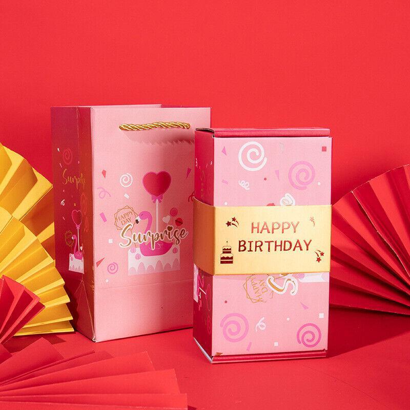Surprise Folding Bouncing Creative Gift Box Lover Kids Children Birthday Gift