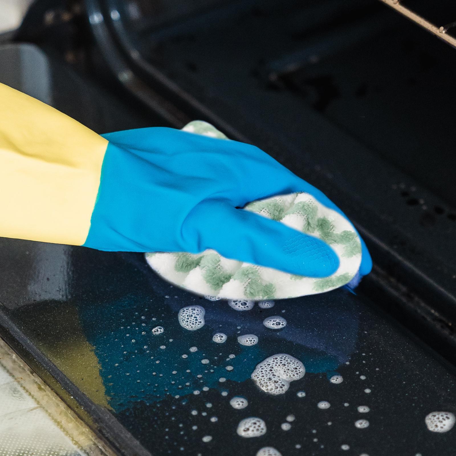 Kitchen Washcloth Microfiber Dish Towel Cutlery Washing Cloth Micro Fiber Dish Clean Cloth