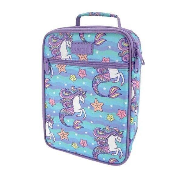 Sachi Insulated Lunch Tote Bag Thermal Cooler Carry School Mermaid Unicorn