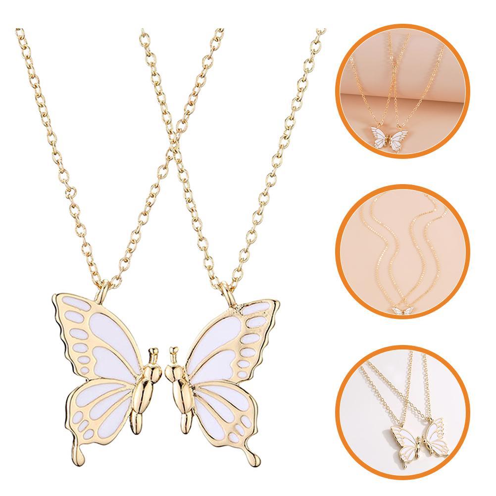 Butterflies Necklace Butterfly Girl Fine Gift Mother