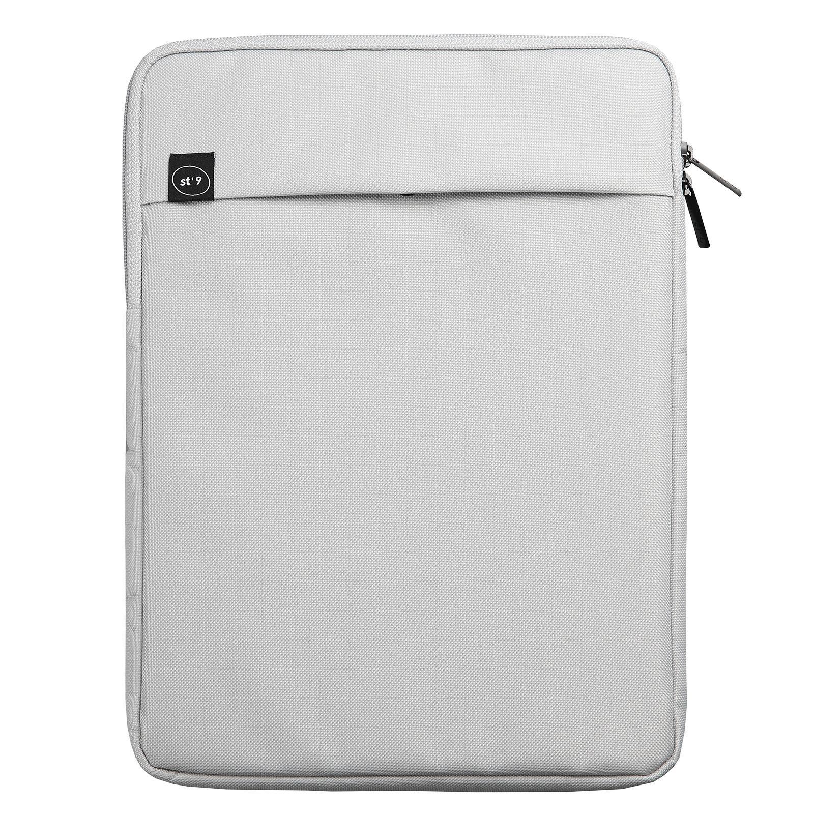 ST'9 XL size 15.6/16 inch Grey Laptop Sleeve Padded Travel Carry Case Bag LUKE