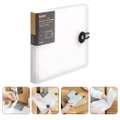 12 Capacity Disc Storage Case Wallet Book Binders White
