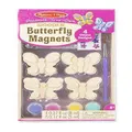 Decorate-Your-Own Wooden Butterfly Magnets Craft Kit