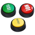 3pcs Sound Button Playthings Game Button Playthings Party Prank Buttons Funny Playthings