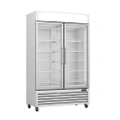 Thermaster 800L Upright Double Glass Door Freezer LG-800PF - Thermaster