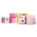 Fujifilm Instax Mini 12 Case & Film Bundle - Pink