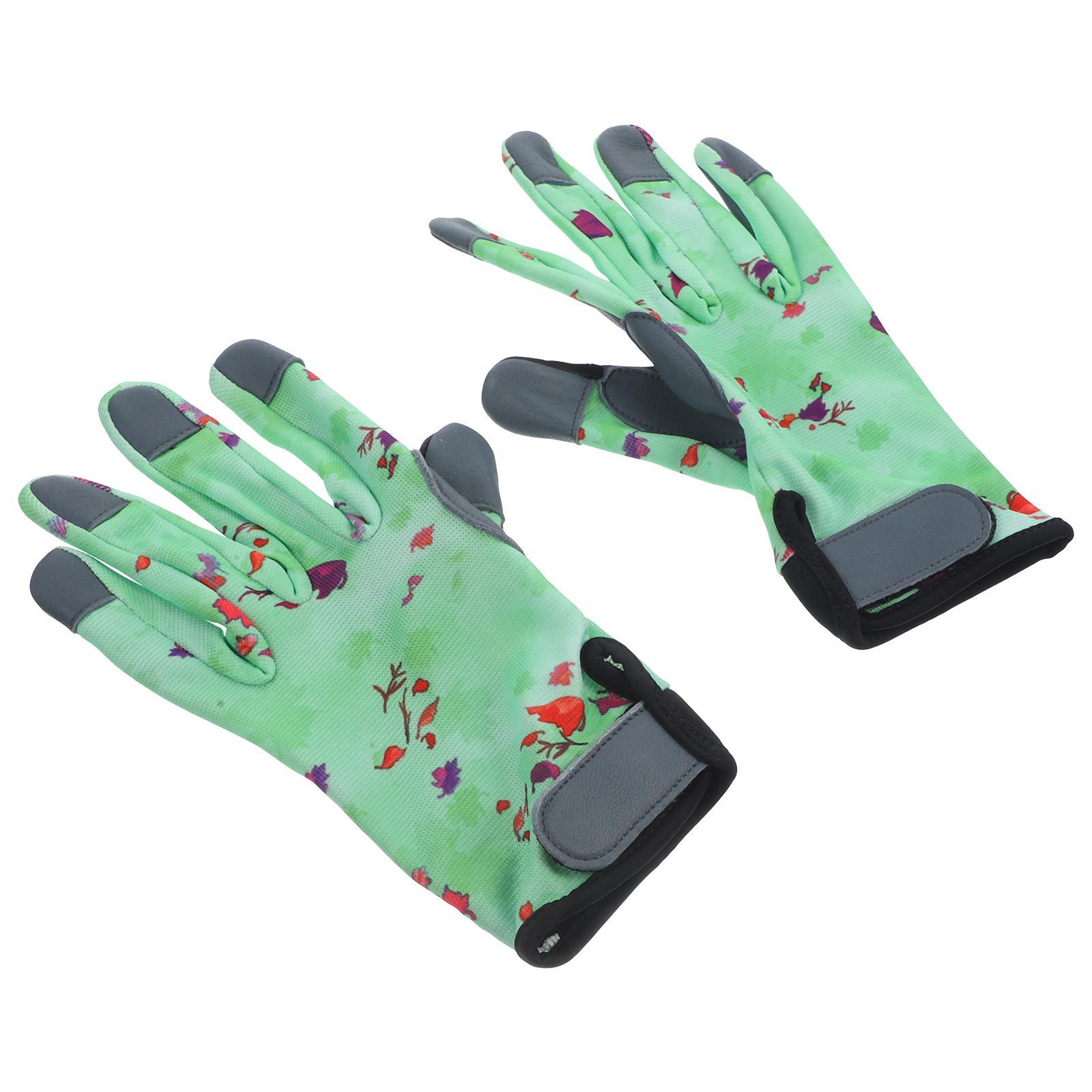 1 Pair of Outdoor Gardening Gloves Anti-slip Safety Gardening Gloves Wear Resistant Glove for Men