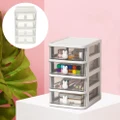 Storage Drawers Desk Organizers Drawer-type Case Rack Wardrobe Clear Makeup White