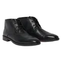 Burton Mens Robert Leather Lace Up Chukka Boots (Black) (8 UK)