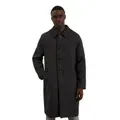 Burton Mens Textured Wool Car Coat (Charcoal) (S)