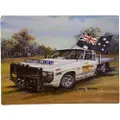 Aussie As Holden WB Ute Tin Sign 40x30cm by Jenny Sanders