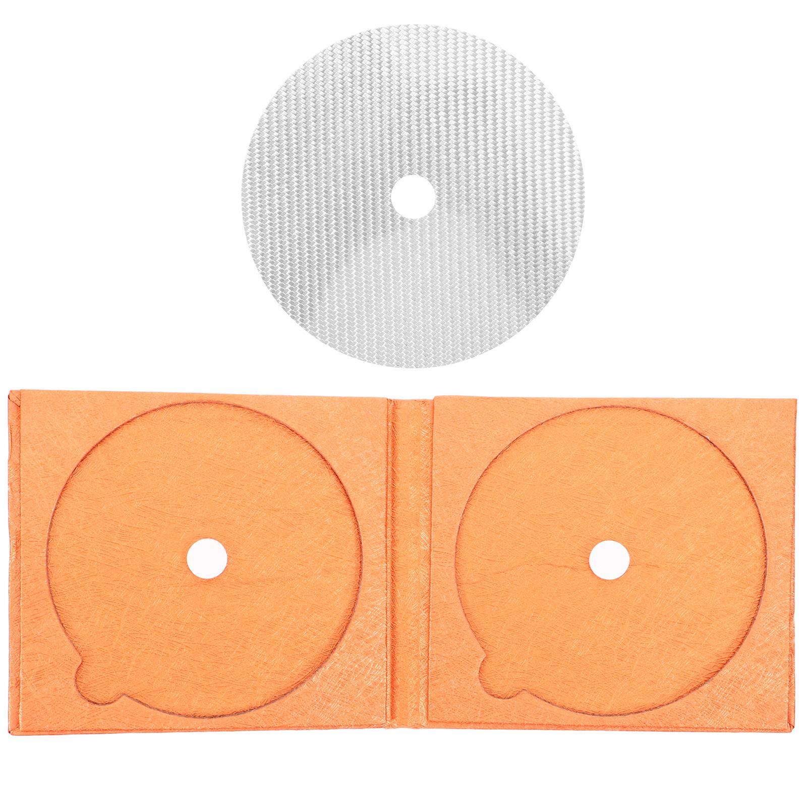 Stabilizer CD Player CD Tuning Pads Acrylic Turntable Mat Dvd CD Tuning Pad Disc Stabilizer Mat White