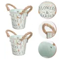2 Pcs Flower Holder Planter Bonsai Pots Creative Flowerpot Planting