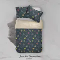 3D Butterflies Flying Pattern Quilt Cover Set Bedding Set Duvet Cover Pillowcases WJ 1916