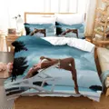 3D Bikini Girl Quilt Cover Set Bedding Set Duvet Cover Pillowcases A039 LQH