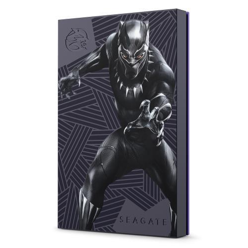 Seagate Gaming FireCuda 2TB Game Drive - Black Panther Limited Edition - Black