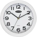 Carven Wall Clock 250Mm White