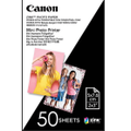 Canon Zink Mini Photo Printer Paper 2x3" Inch White Pack 50 Sheets