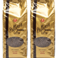 2 Pack Vittoria Coffee Espresso Gold Arabica Beans 1kg Bag