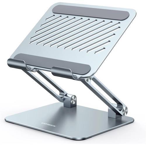 UGREEN LP339-90396 Tablet Stand - Silver - Dual Rod & Ventilation Hollow Design