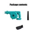 Cordless Electric Leaf Blower | For 18V Makita Battery | Home Car Dust Removal