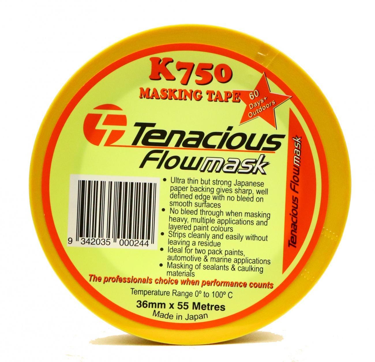Tenacious Tapes K750 Flowmask Yellow
