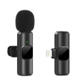 Wireless Lavalier Microphone Mic For iPhone Apple Phone iPad Vlog Live Stream