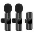 Wireless Lavalier Microphone Mic For iPhone Apple Phone iPad Vlog Live Stream