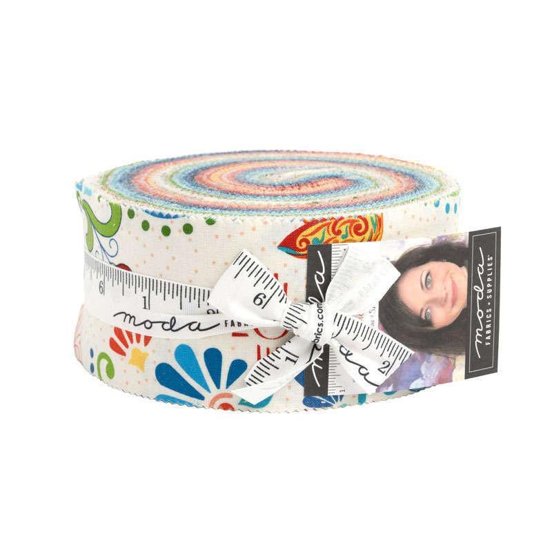 Moda Land of Enchantment Jelly Roll 2.5" Fabric Strips by Sarah Thomas