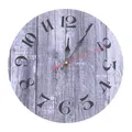 Kitchen Wall Decor Wood Clock Pioneer Woman Accessories Vintage
